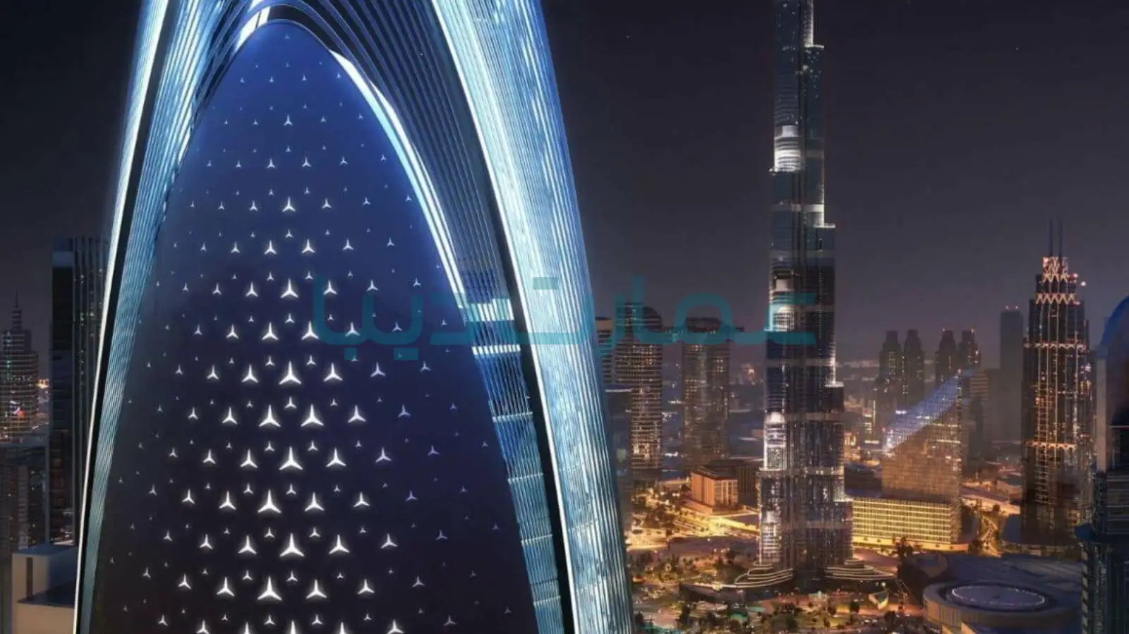 شهر مرسدس بنز در دبی