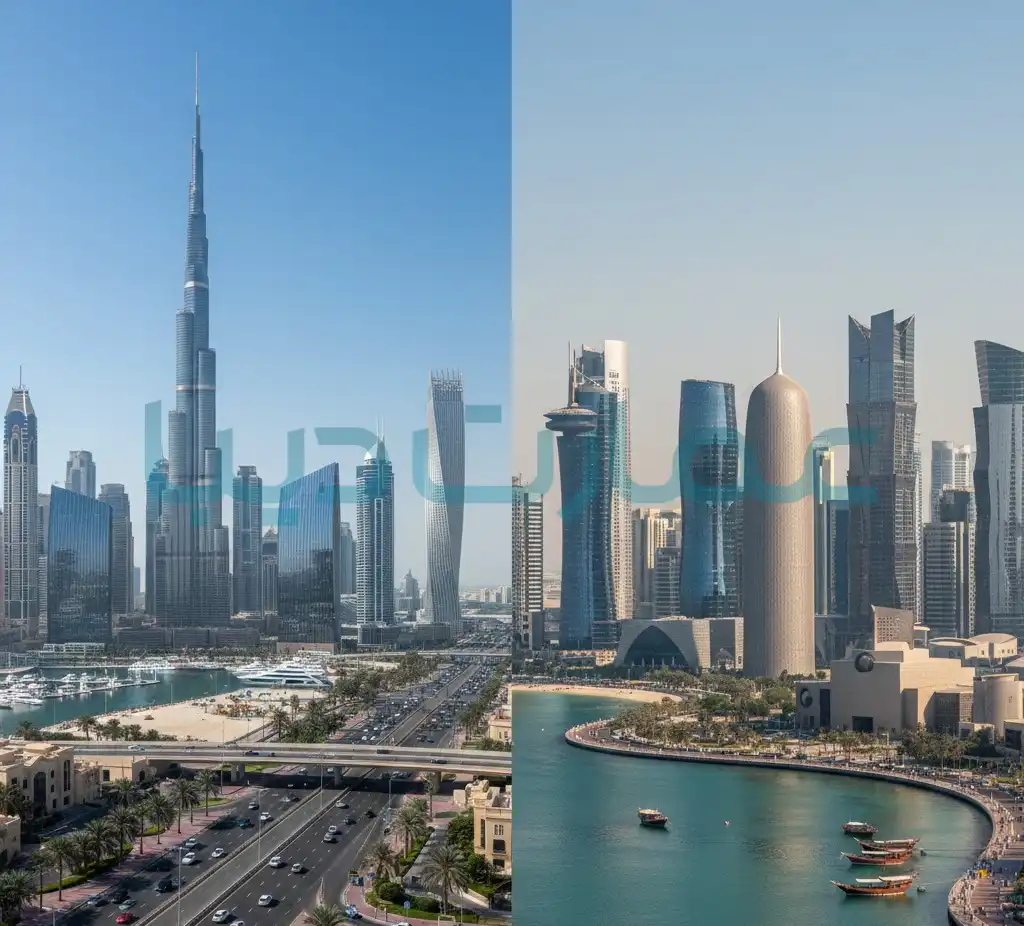 مقایسه خرید ملک در دبی با قطر